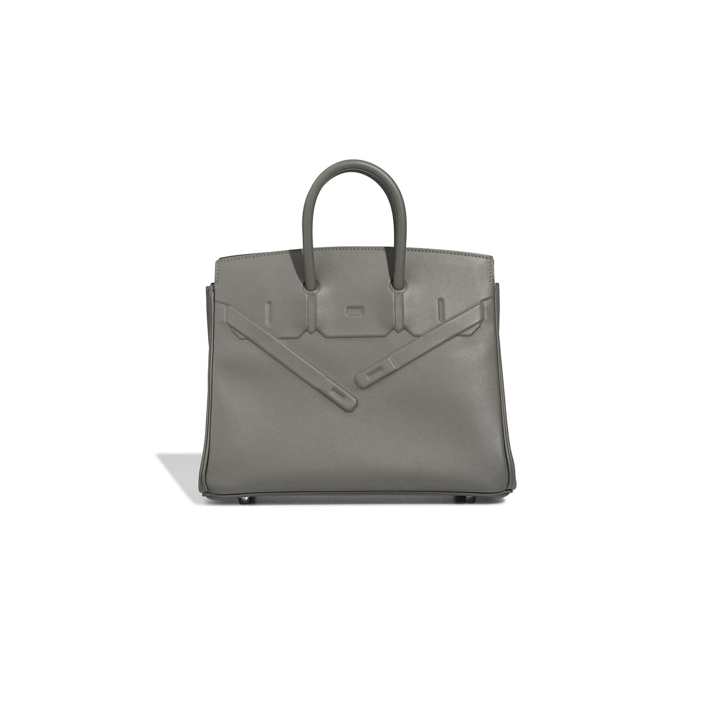 HERMES MASTER BIRKIN 25 SHADOW SWIFT GRIS MEYER (25*20*13cm)
